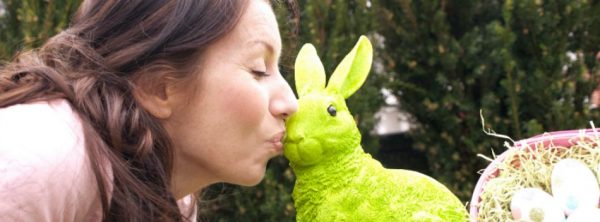 Ich glaub, mich knutscht ein .... Hase!