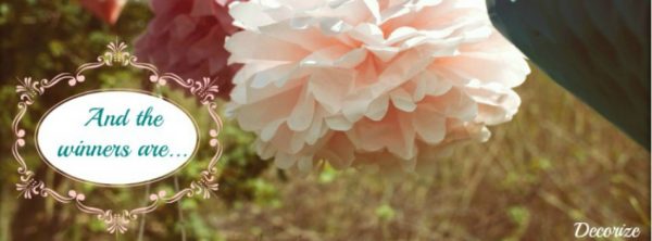 And the winners are...