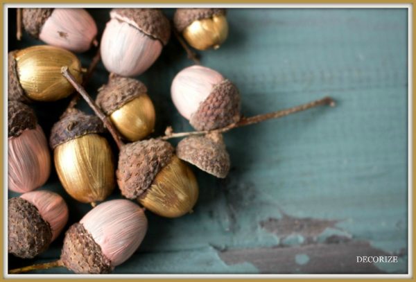 DIY mit Eicheln - so bunt wird der Herbst