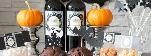 Von Spinnenblut und Knochensalat - unser Halloween-Buffet *mit Printables*