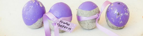 Ach du dickes Ei: Ostereier aus Beton