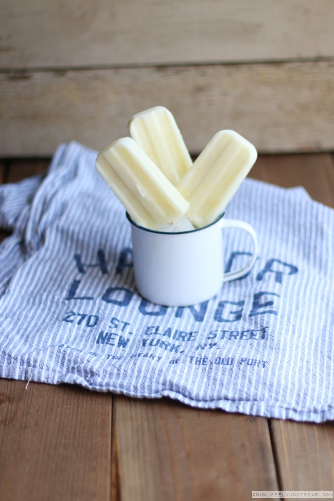 Lemon Buttermilk popsicle feel wunderbar healthy summer snacks fresh refreshing recipe 1