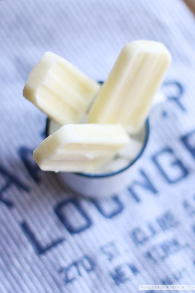 Lemon Buttermilk popsicle feel wunderbar healthy summer snacks fresh refreshing recipe 4
