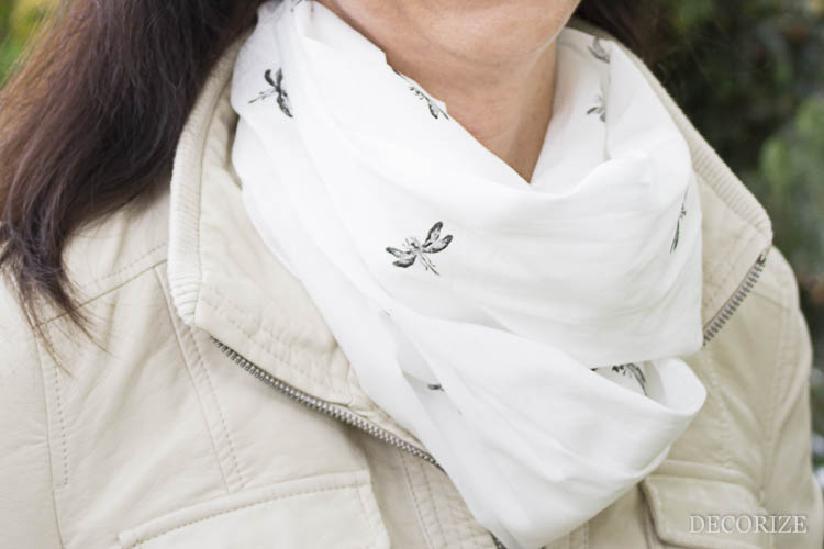 Decorize bedruckter Schal (4 von 7)