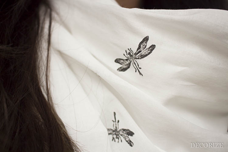 Decorize bedruckter Schal (6 von 7)