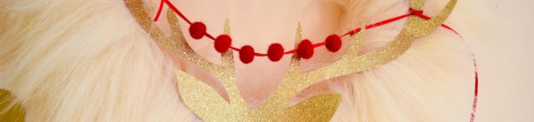 DIY-Anleitung: Yeti trifft Rudolph - der Fell-Türkranz zu Weihnachten DIY-Anleitung: Yeti trifft Rudolph - der Fell-Türkranz zu Weihnachten