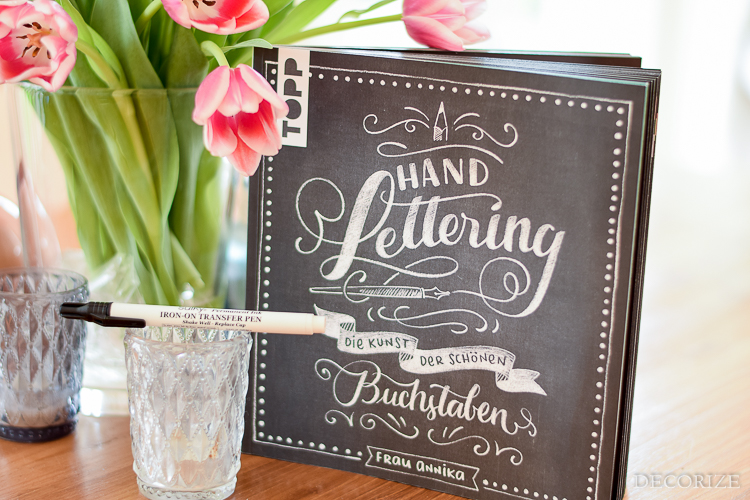 Handlettering DIY Buch Stift