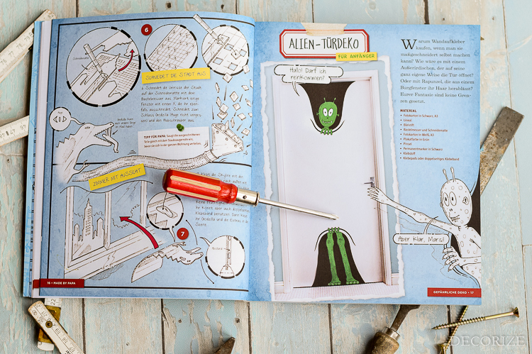 Von Papis Und Monstern Ein Diy Buch Zum Vatertag Decorize - 