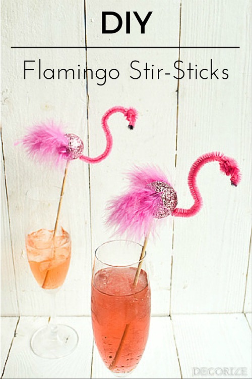 Slush Flamingo Stirsticks