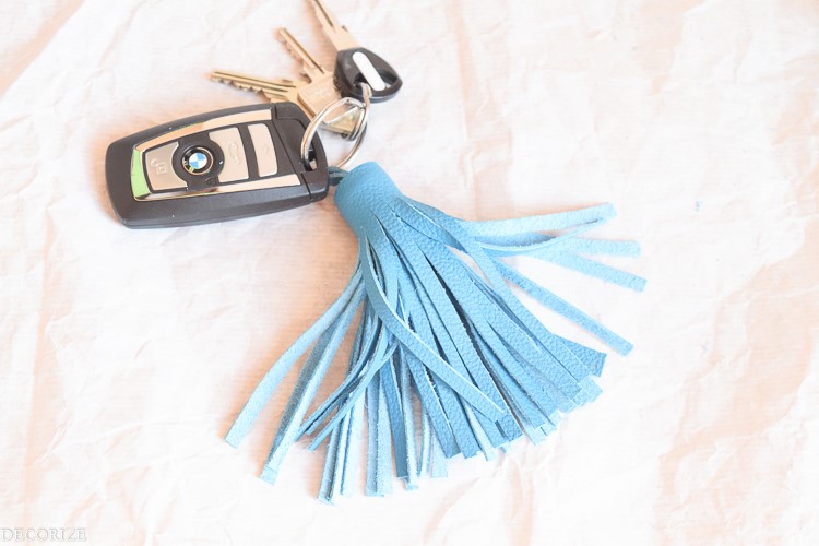 decorize-leder-tassel-schlüsselanhänger