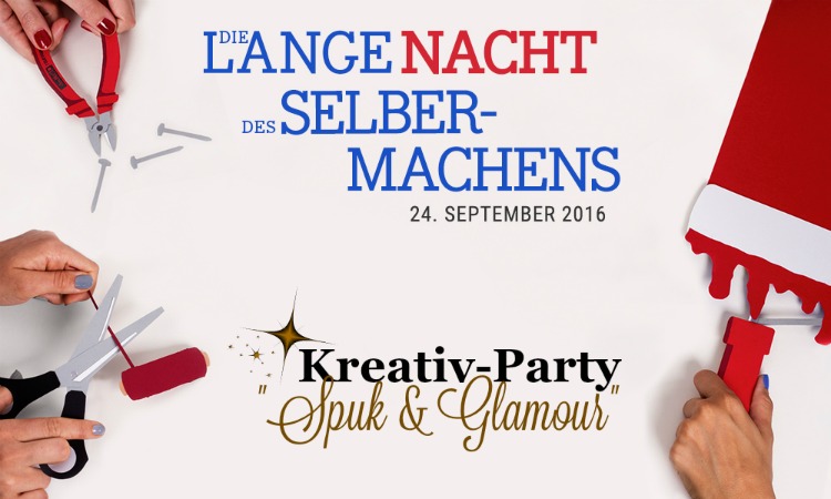 Kreativ-Workshop zur Langen Nacht des Selbermachens von DaWanda: Halloween Deko