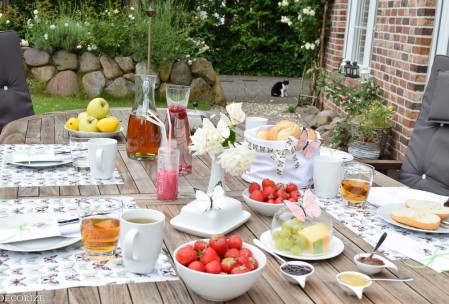 Sommer-Tischdeko Schmetterling