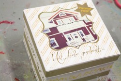 DIY Geschenkschachtel mit persönlichem Foto zu Weihnachten