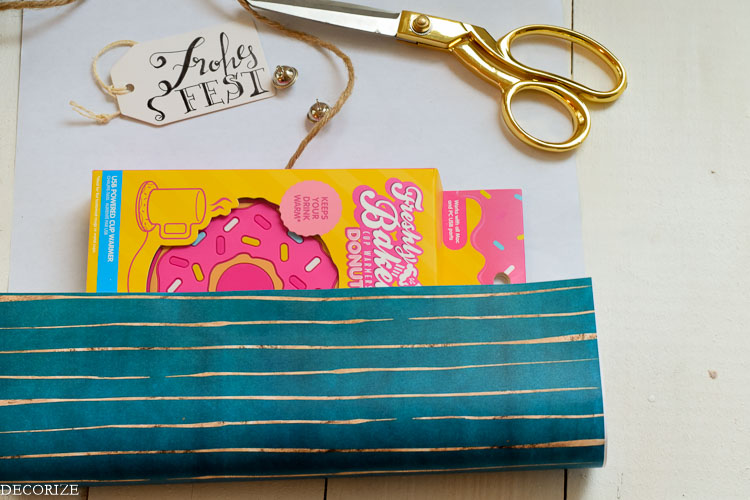 Freebie Geschenkpapier in Petrol by Decorize