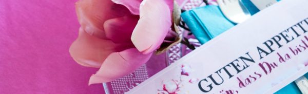 5 Tipps für die perfekte Tischdeko - mit Printable