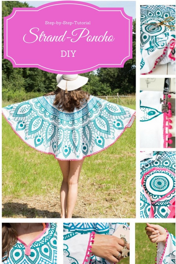 Beach Poncho DIY