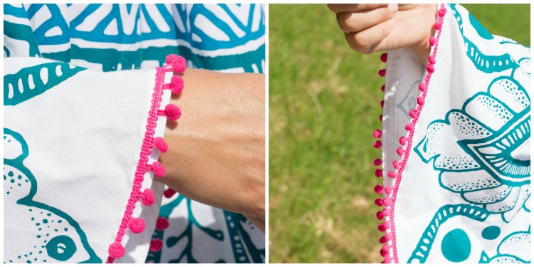 DEPOT Strandtuch Beach Poncho Step-by-Step-Tutorial DIY by Decorize