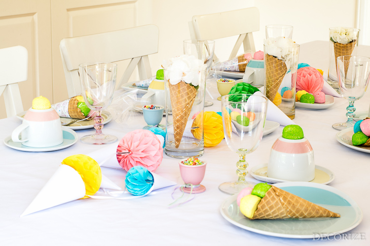 Eiscreme-Party mit Kahla-