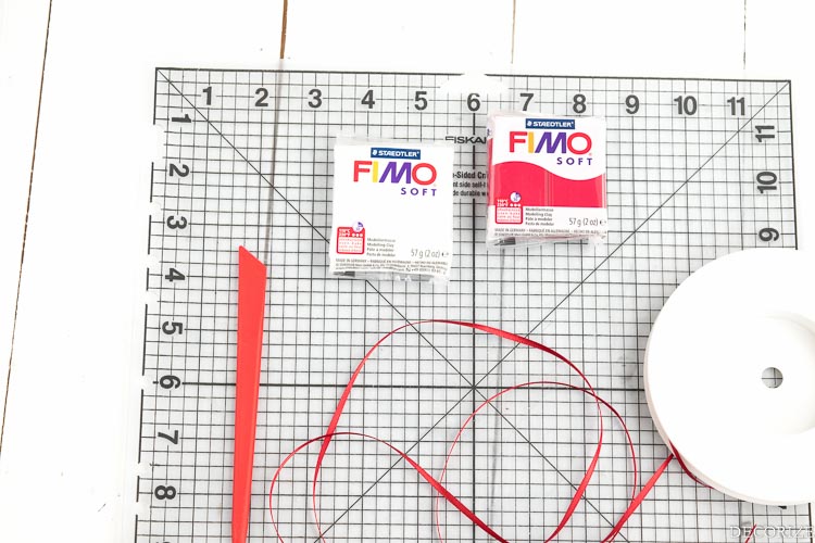 DIY Zuckerstangen Platzkartenhalter aus Fimo