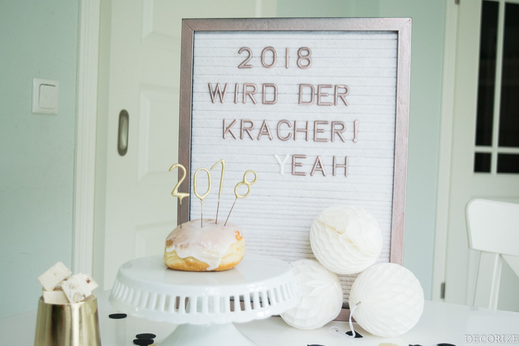 DIY Letterboard Rosé