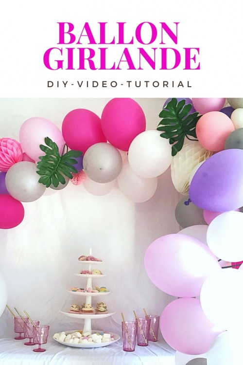 Ballon-Girlande Video