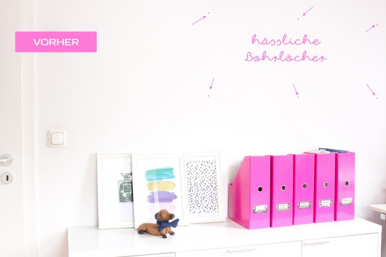 DIY Konfetti Wand tesa malerband by Decorize