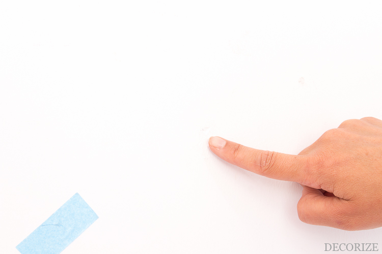 DIY Konfetti Wand tesa malerband by Decorize