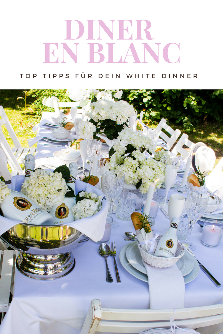 Decorize White Dinner Diner en blanc 