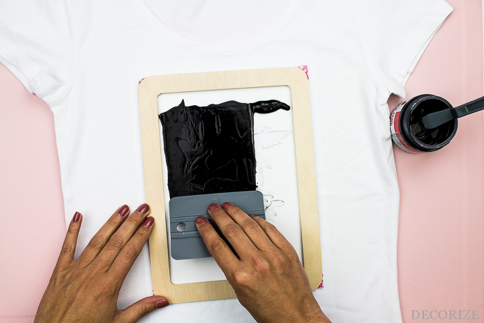 DIY Sommer-Shirts selbermachen mit Siebdruck für Zuhause - Decorize