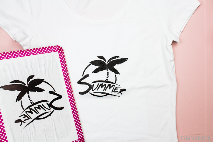 DIY Sommer-Shirts selbermachen mit Siebdruck für Zuhause - Decorize