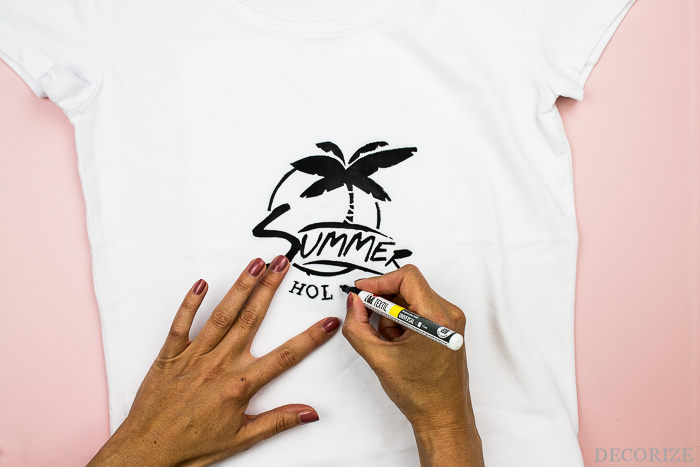 DIY Sommer-Shirts selbermachen mit Siebdruck für Zuhause - Decorize