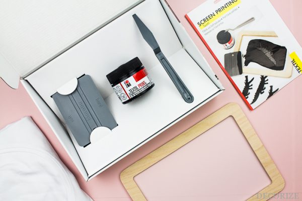DIY Sommer-Shirts selbermachen mit Siebdruck für Zuhause