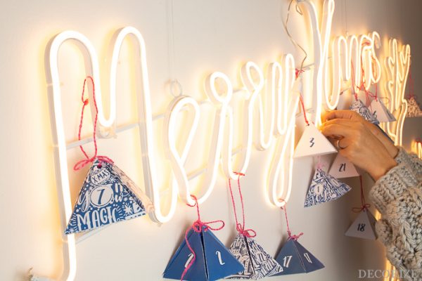 Merry Christmas - der leuchtende Adventskalender für unser Studio