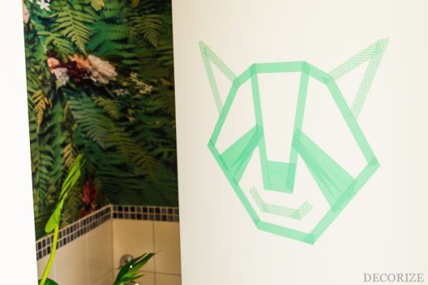 Wall Art im Kreativ-Studio - mit tesa  Deco Tapes
