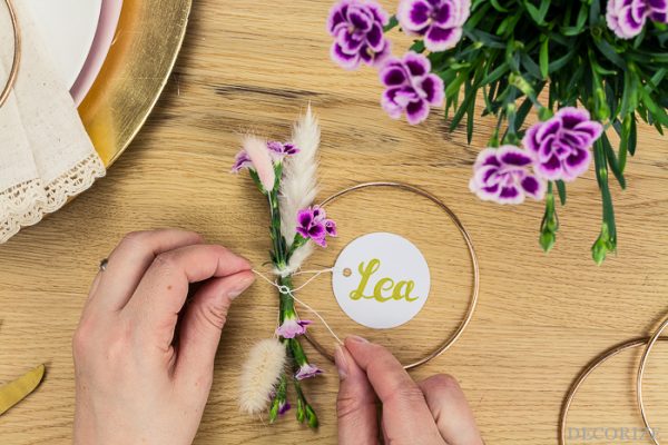 Pink Kisses - blumige Tischdeko-DIYs für deine Hochzeit