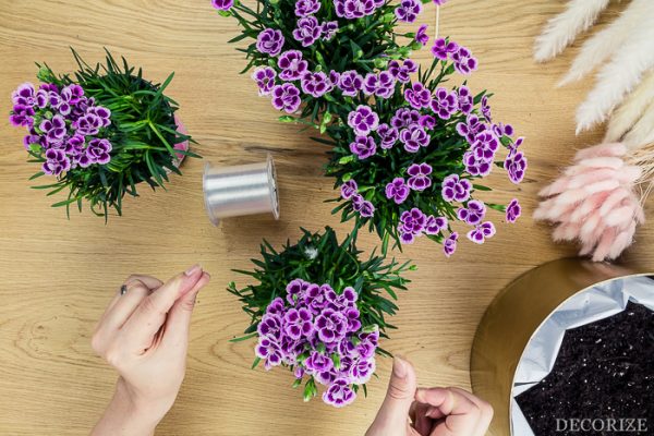 Pink Kisses - blumige Tischdeko-DIYs für deine Hochzeit