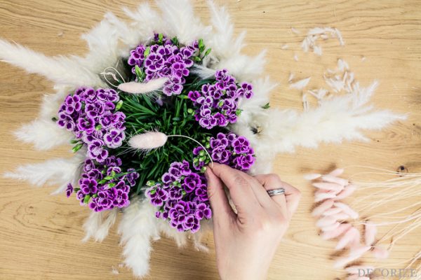 Pink Kisses - blumige Tischdeko-DIYs für deine Hochzeit