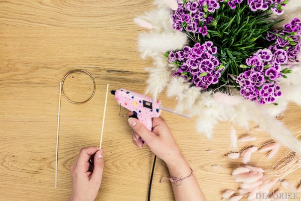 Pink Kisses - blumige Tischdeko-DIYs für deine Hochzeit