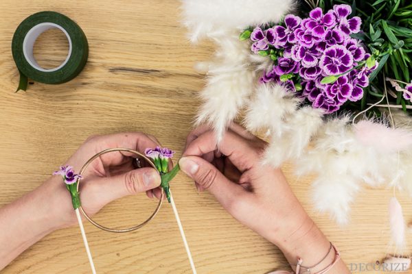 Pink Kisses - blumige Tischdeko-DIYs für deine Hochzeit