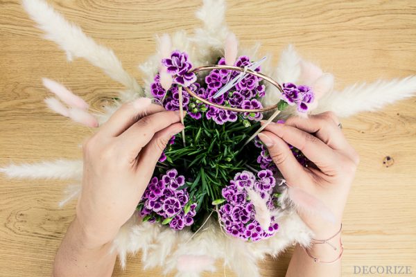 Pink Kisses - blumige Tischdeko-DIYs für deine Hochzeit