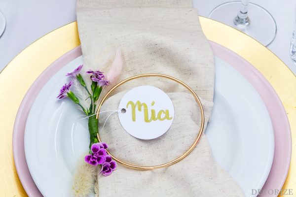 Pink Kisses - blumige Tischdeko-DIYs für deine Hochzeit