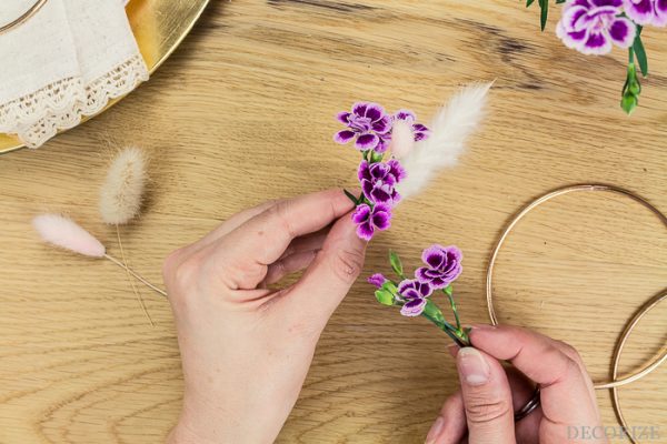 Pink Kisses - blumige Tischdeko-DIYs für deine Hochzeit