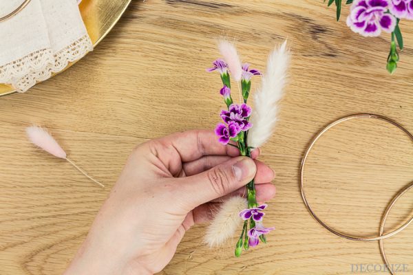 Pink Kisses - blumige Tischdeko-DIYs für deine Hochzeit