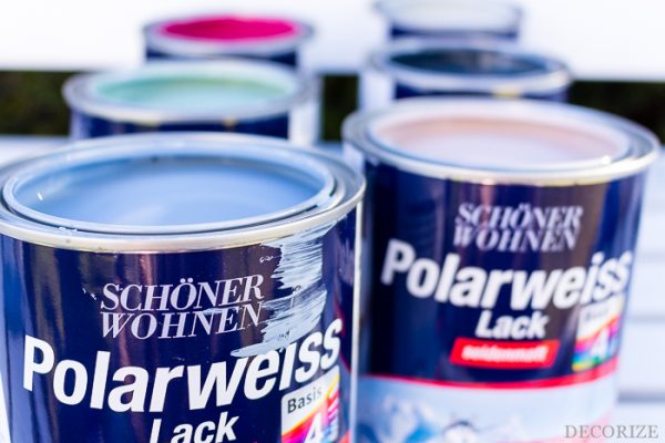 Jetzt Wird S Bunt Gartenbank Farbig Lackieren Decorize