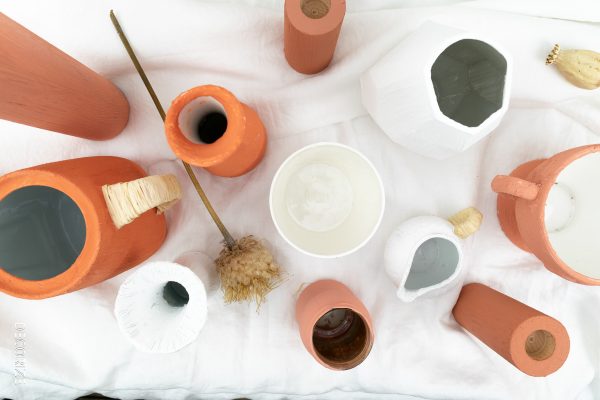 Faux Terrakotta mit DIY Keramikfarbe